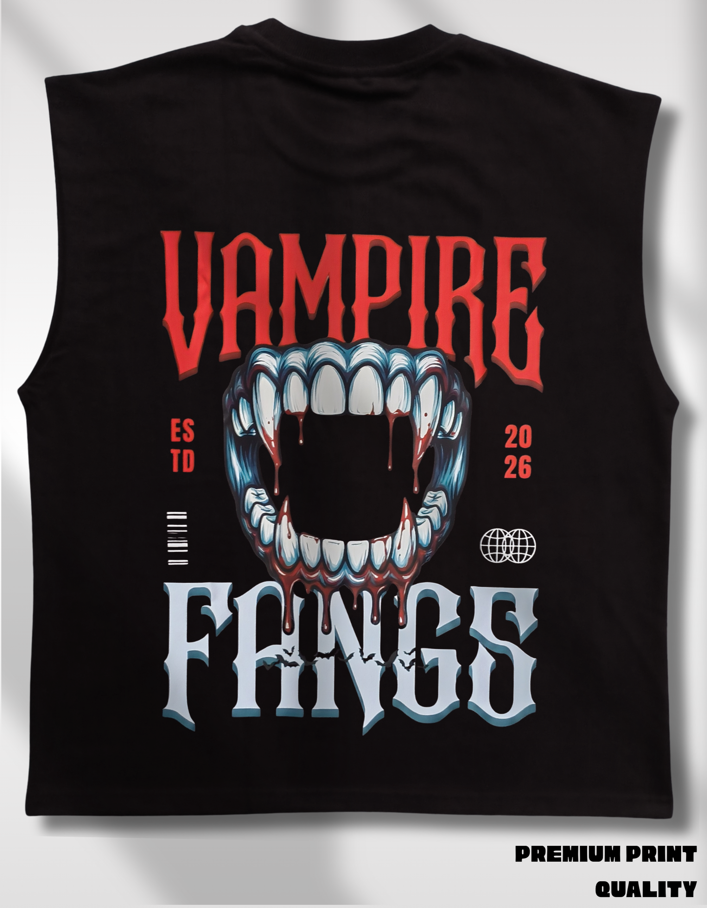 Vampire Fangs Vest
