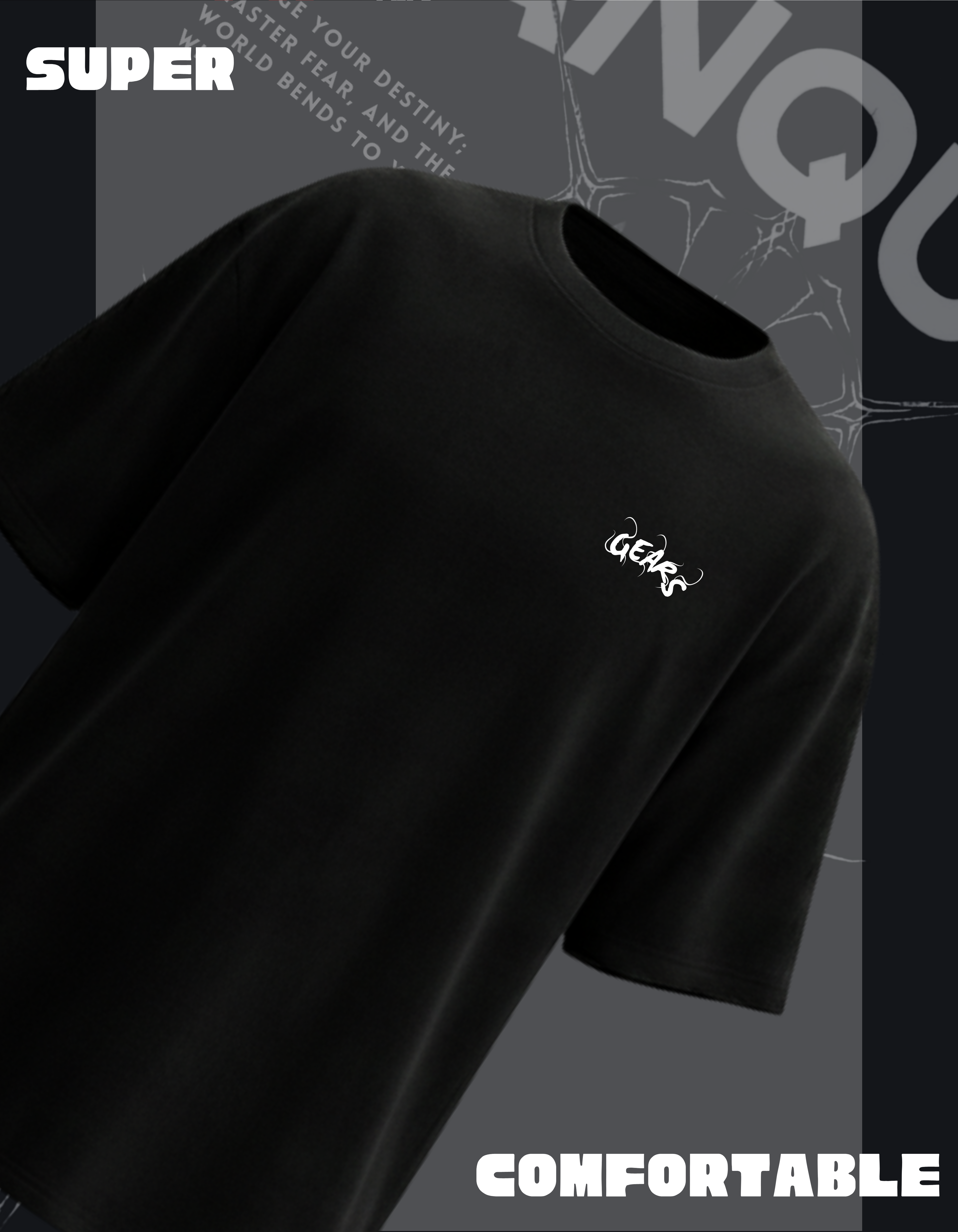 The Vanquish Heavyweight Oversized T-Shirt | GEARS