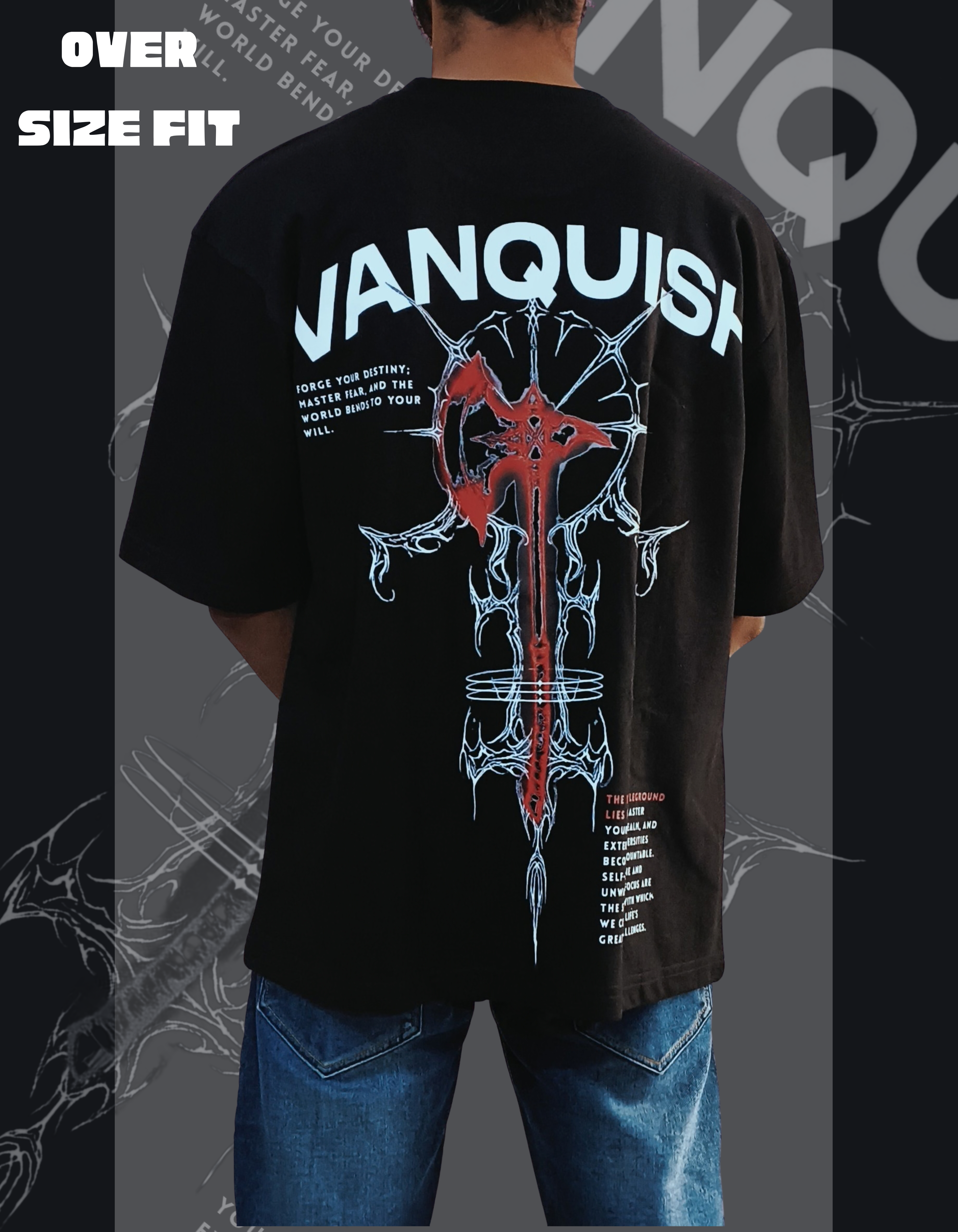 The Vanquish Heavyweight Oversized T-Shirt | GEARS