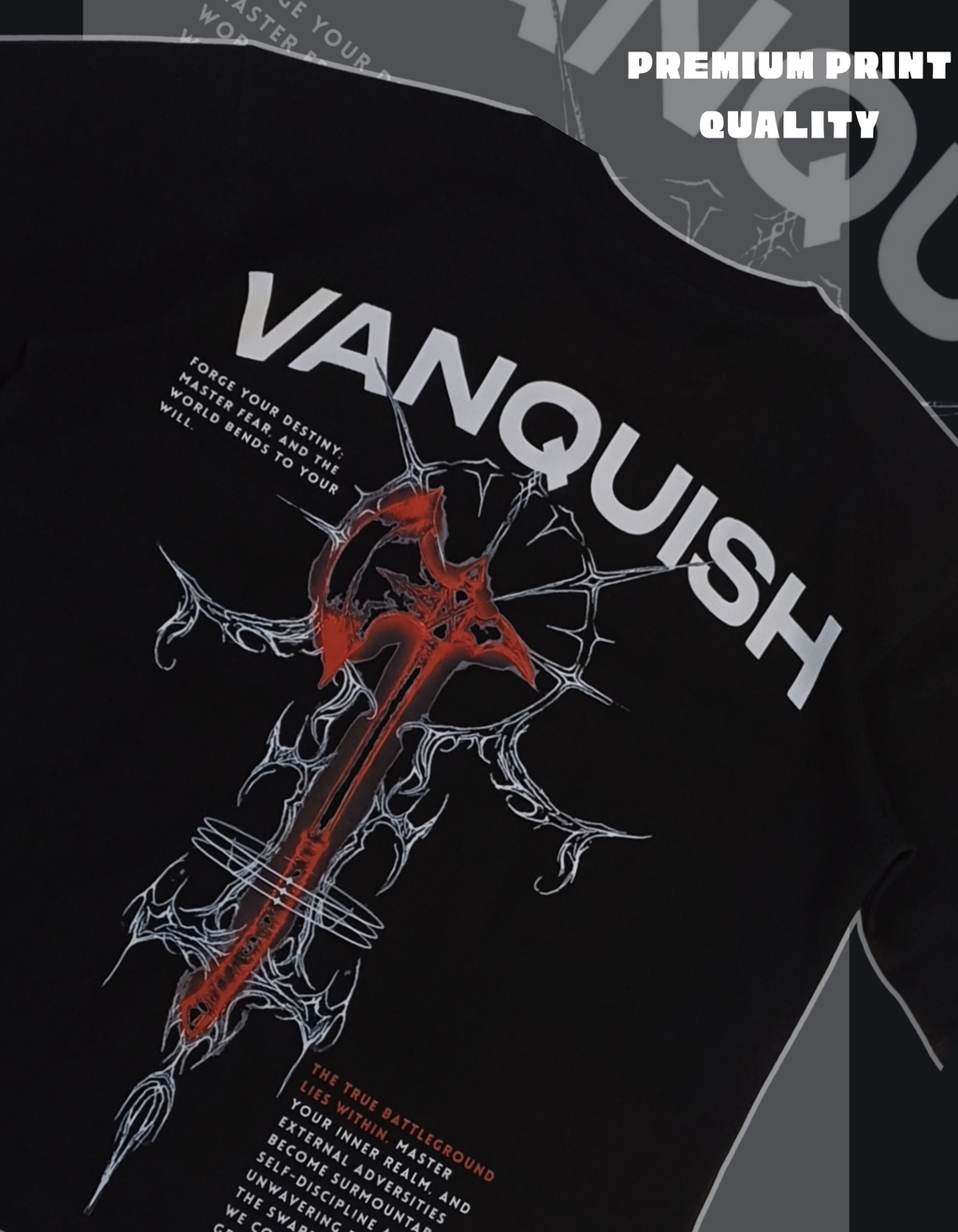 The Vanquish Heavyweight Oversized T-Shirt | GEARS