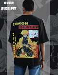 Zenitsu "Thunder Breathing" Oversized T-Shirt | Demon Slayer Edition