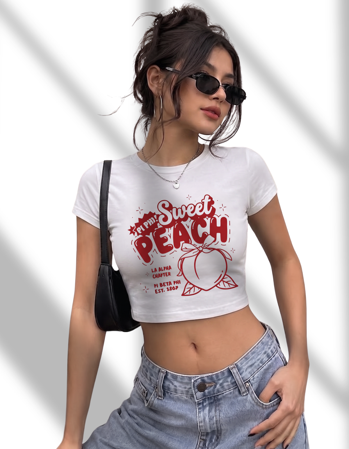 Sweet Peach Crop Top