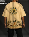 RADHE KRISHNA OVERSIZED T-Shirt | DIVINE HARMONY SERIES