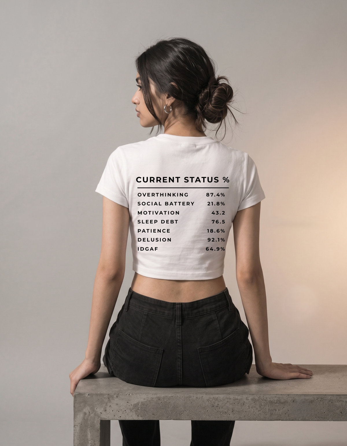 Current Status Crop Top