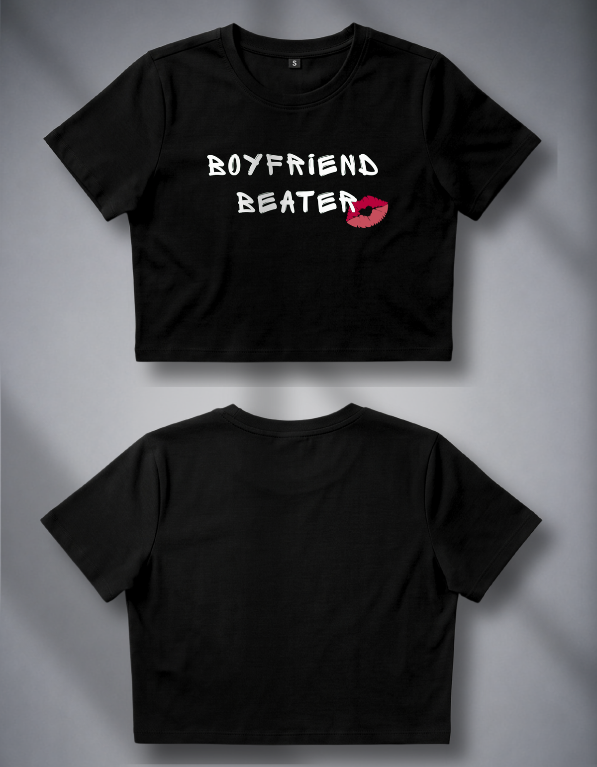 Boyfriend Beater Crop Top