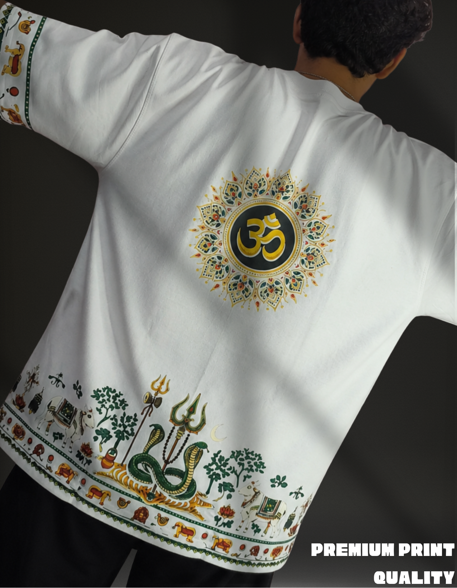 MAHAKAAL OVERSIZED T-Shirt | DIVINE SERIES