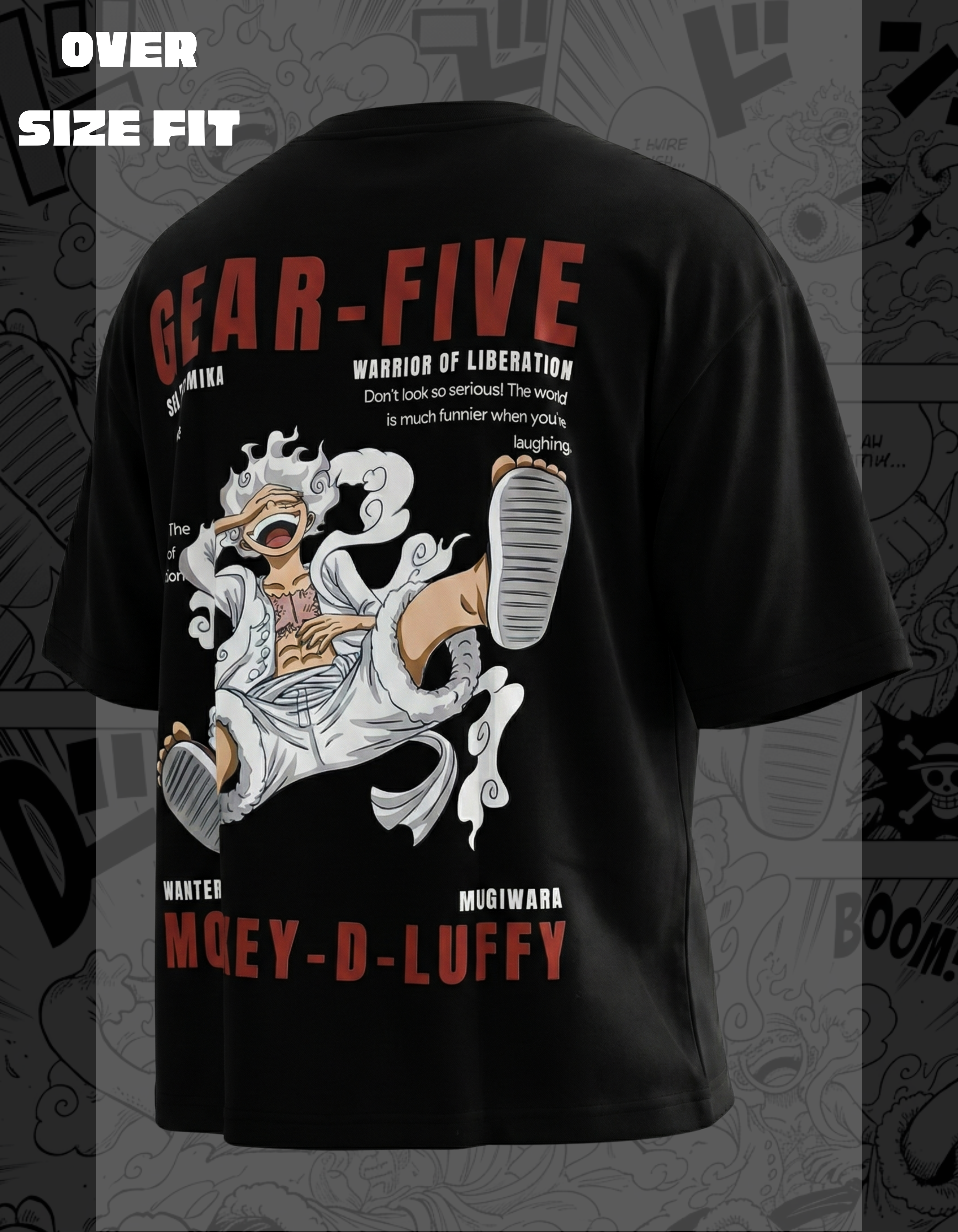 The Warrior of Liberation Oversized T-Shirt