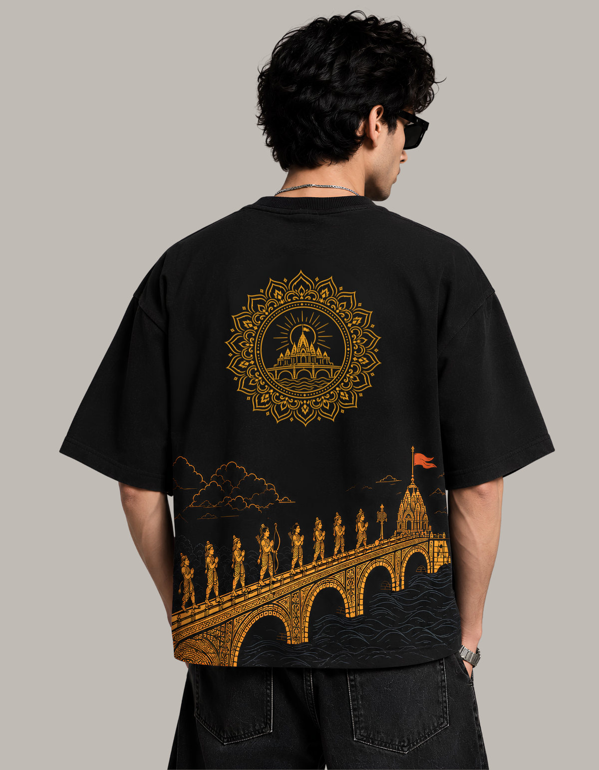 Siya Ram Oversized T-Shirt | Divine Series